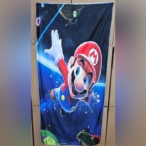 Mario beach towel